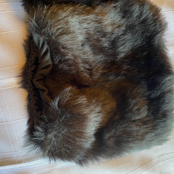 Black Fuzzy Boot Topers - Picture 5 of 5